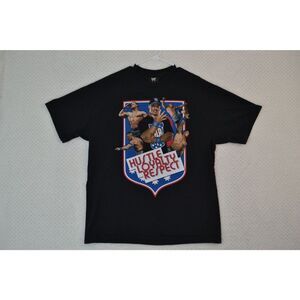 WWE John Cena Wrestling Men's XL Black Graphic Short Sleeve T-Shirt